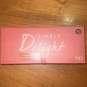 NEW Simple Delight By Cosmyfy Pressed‎ Pigment Palette Eyeshadow